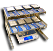 IM 4000s/WipeMASSter Shelf System